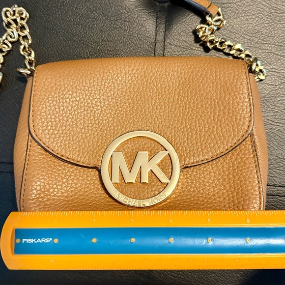 Michael Kors Brown and Gold Crossbody Bag - Picture 16 of 16